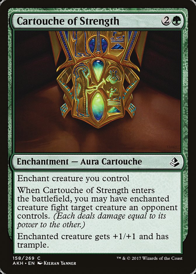 Cartouche of Strength [Amonkhet] | Shuffle n Cut Hobbies & Games