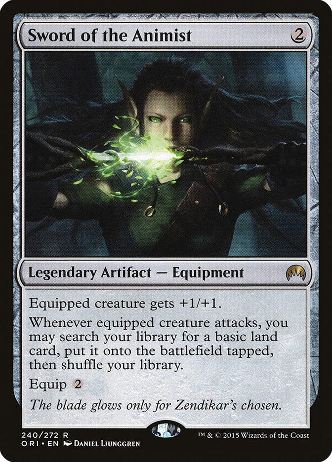 Sword of the Animist [Magic Origins] | Shuffle n Cut Hobbies & Games