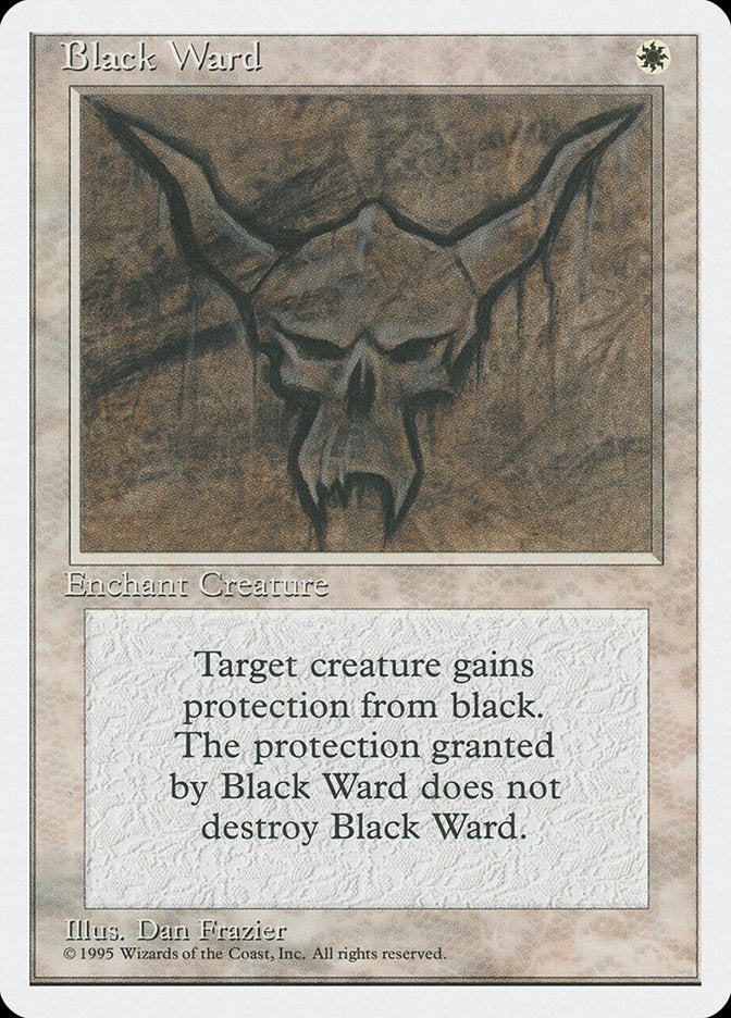 Black Ward [Fourth Edition] | Shuffle n Cut Hobbies & Games
