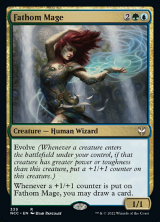 Fathom Mage [Streets of New Capenna Commander] | Shuffle n Cut Hobbies & Games