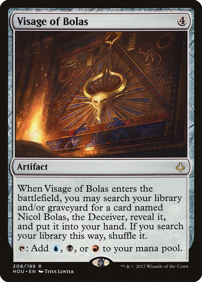 Visage of Bolas [Hour of Devastation] | Shuffle n Cut Hobbies & Games