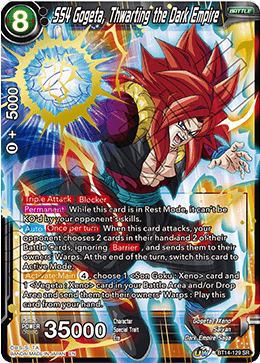SS4 Gogeta, Thwarting the Dark Empire (BT14-129) [Cross Spirits] | Shuffle n Cut Hobbies & Games