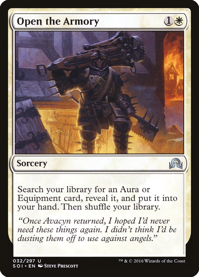 Open the Armory [Shadows over Innistrad] | Shuffle n Cut Hobbies & Games
