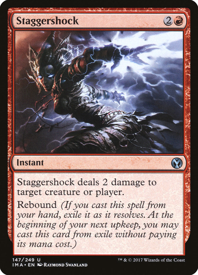 Staggershock [Iconic Masters] | Shuffle n Cut Hobbies & Games