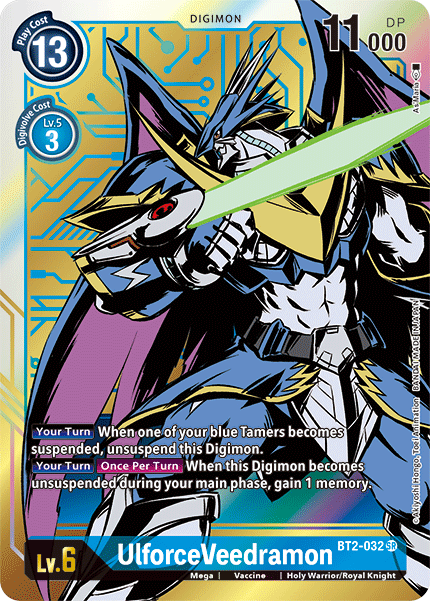 UlforceVeedramon [BT2-032] (Alternate Art) [Release Special Booster Ver.1.5] | Shuffle n Cut Hobbies & Games