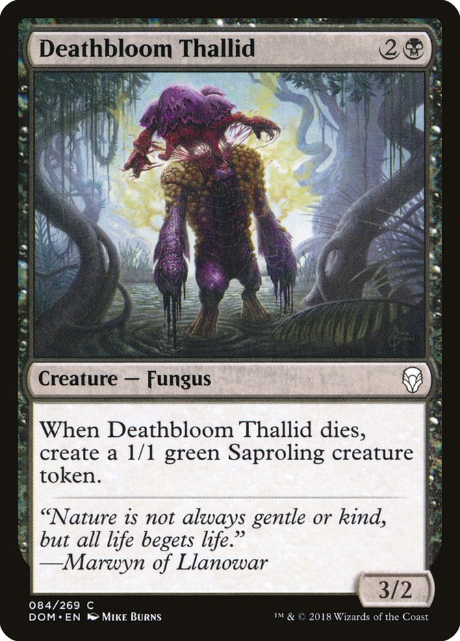 Deathbloom Thallid [Dominaria] | Shuffle n Cut Hobbies & Games
