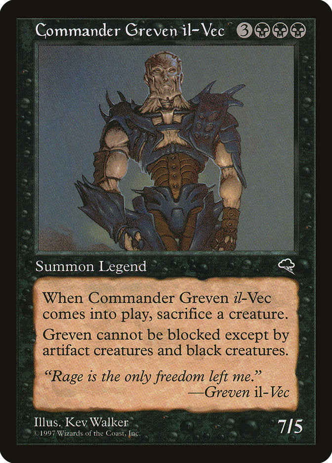 Commander Greven il-Vec [Tempest] | Shuffle n Cut Hobbies & Games