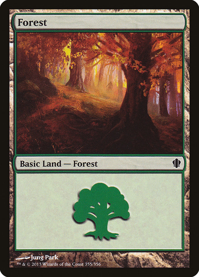 Forest (355) [Commander 2013] | Shuffle n Cut Hobbies & Games