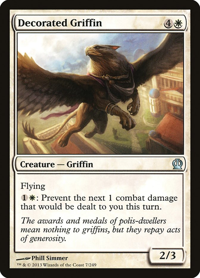 Decorated Griffin [Theros] | Shuffle n Cut Hobbies & Games