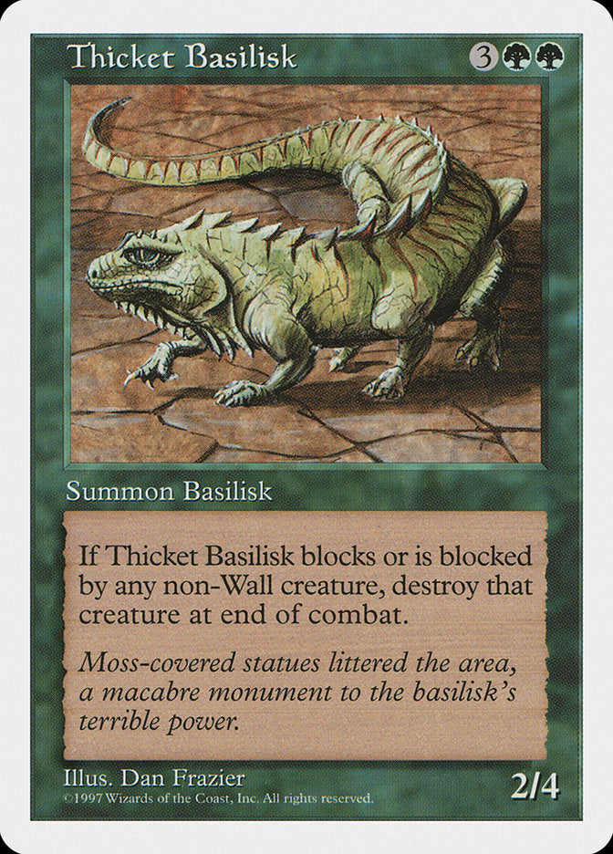 Thicket Basilisk [Fifth Edition] | Shuffle n Cut Hobbies & Games