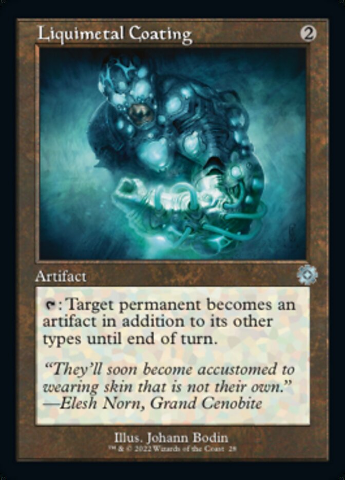 Liquimetal Coating (Retro) [The Brothers' War Retro Artifacts] | Shuffle n Cut Hobbies & Games