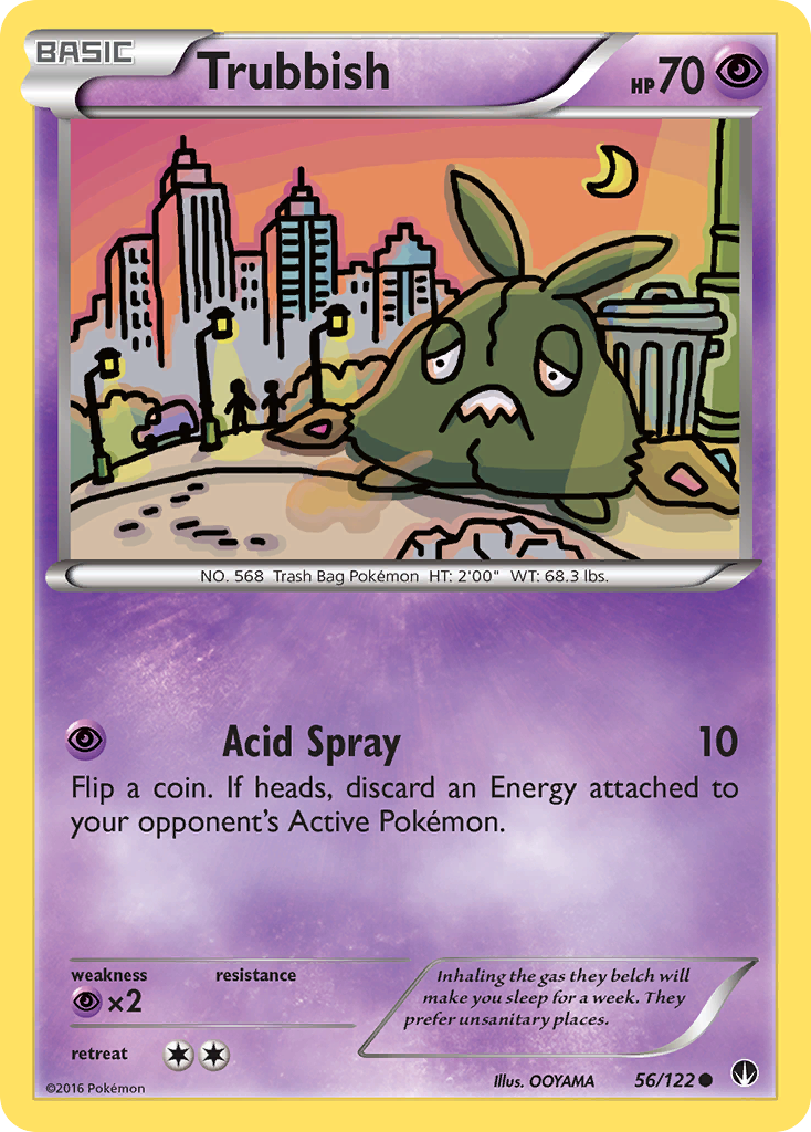 Trubbish (56/122) [XY: BREAKpoint] | Shuffle n Cut Hobbies & Games