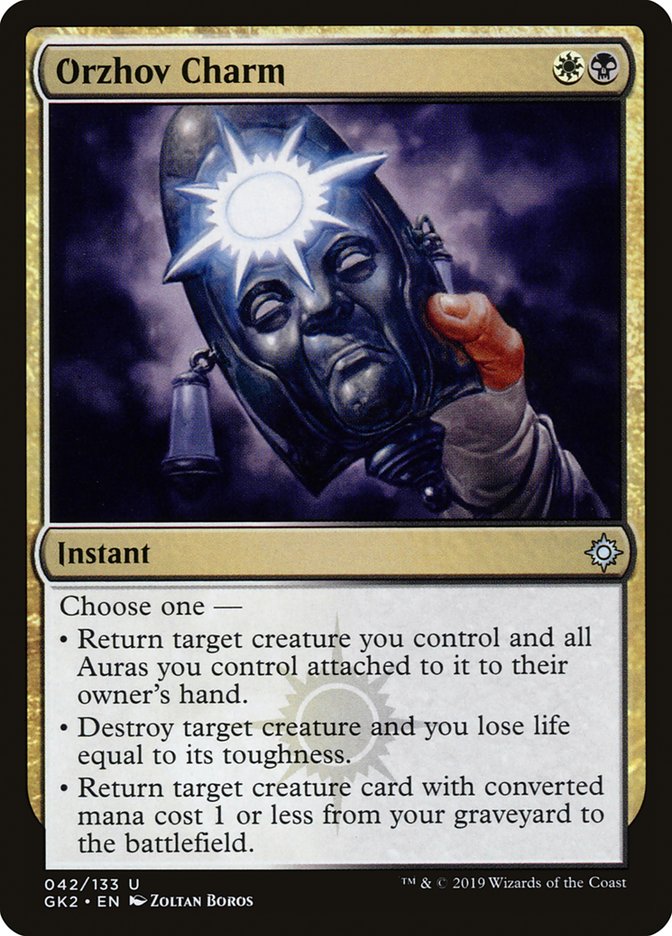 Orzhov Charm [Ravnica Allegiance Guild Kit] | Shuffle n Cut Hobbies & Games