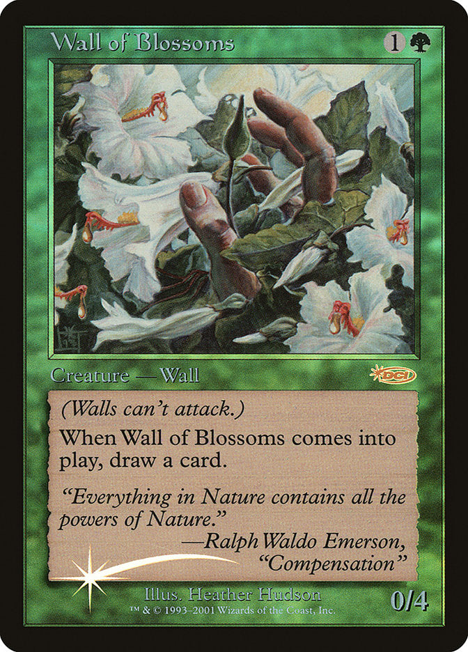 Wall of Blossoms [Friday Night Magic 2002] | Shuffle n Cut Hobbies & Games