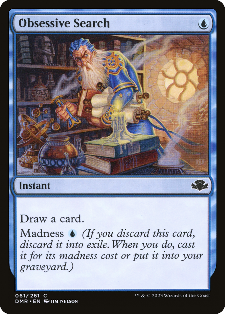 Obsessive Search [Dominaria Remastered] | Shuffle n Cut Hobbies & Games