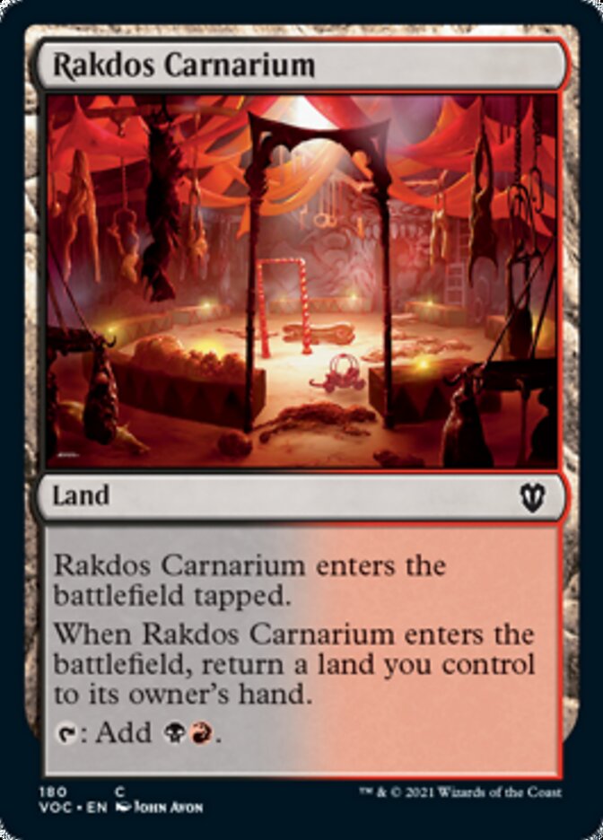 Rakdos Carnarium [Innistrad: Crimson Vow Commander] | Shuffle n Cut Hobbies & Games