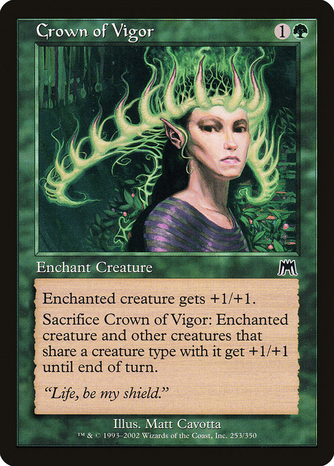 Crown of Vigor [Onslaught] | Shuffle n Cut Hobbies & Games