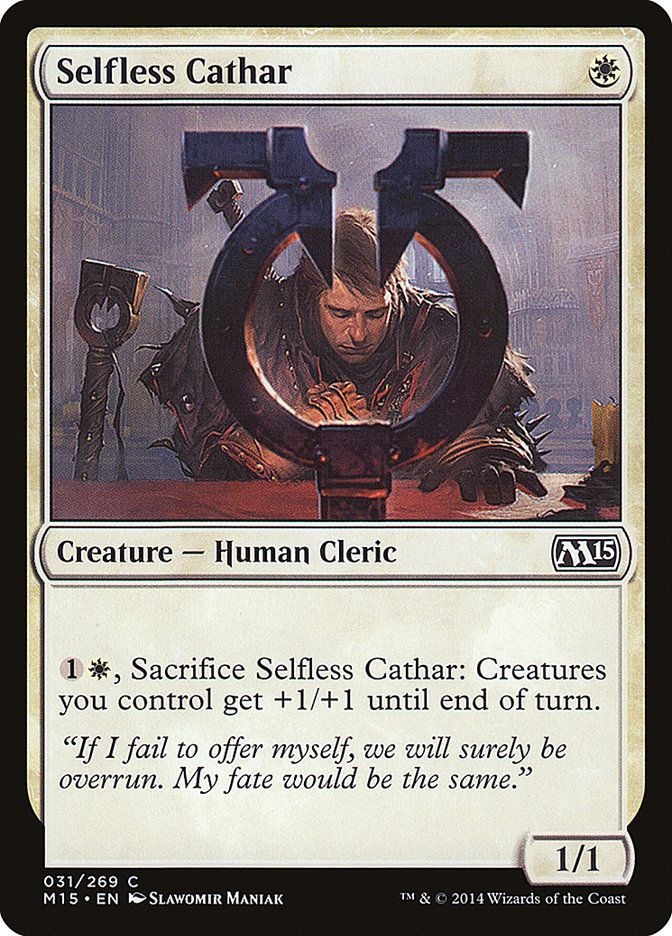 Selfless Cathar [Magic 2015] | Shuffle n Cut Hobbies & Games