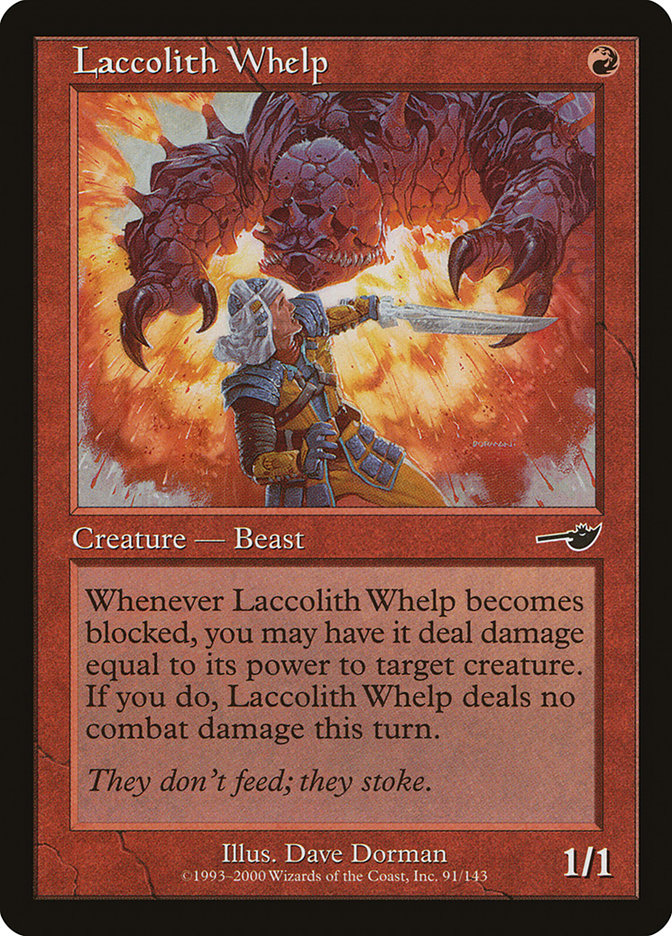 Laccolith Whelp [Nemesis] | Shuffle n Cut Hobbies & Games