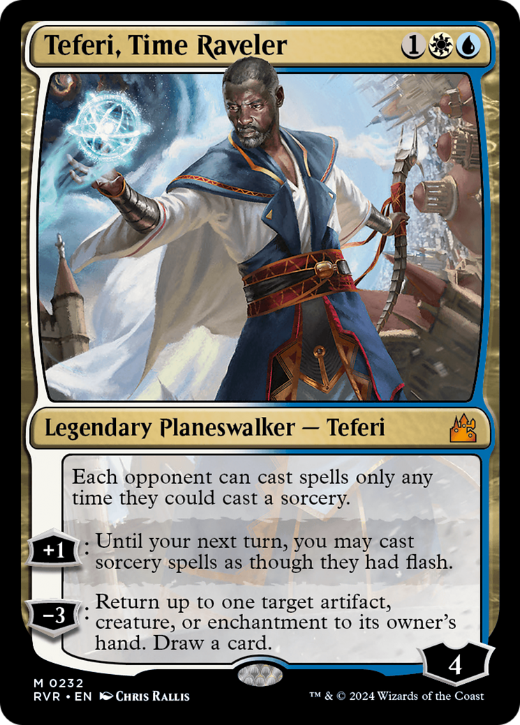 Teferi, Time Raveler [Ravnica Remastered] | Shuffle n Cut Hobbies & Games