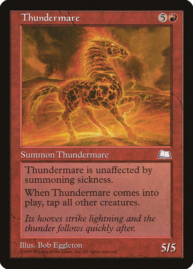 Thundermare [Weatherlight] | Shuffle n Cut Hobbies & Games