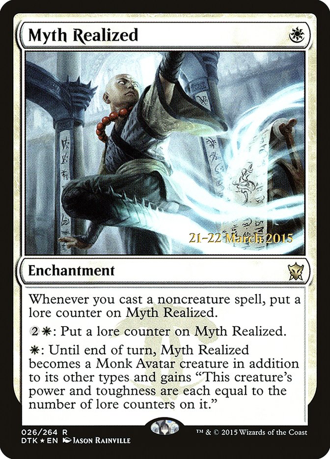 Myth Realized [Dragons of Tarkir Prerelease Promos] | Shuffle n Cut Hobbies & Games