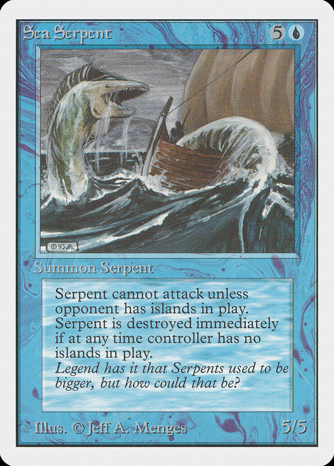 Sea Serpent [Unlimited Edition] | Shuffle n Cut Hobbies & Games