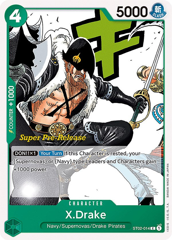 X.Drake [Super Pre-Release Starter Deck: Worst Generation] | Shuffle n Cut Hobbies & Games