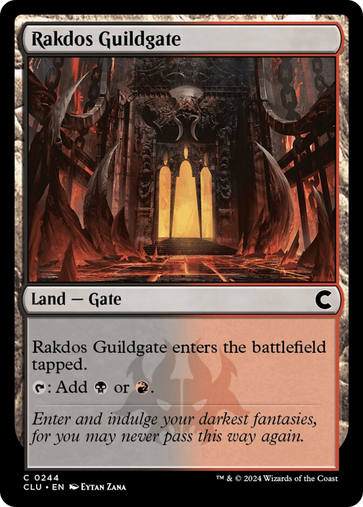 Rakdos Guildgate [Ravnica: Clue Edition] | Shuffle n Cut Hobbies & Games