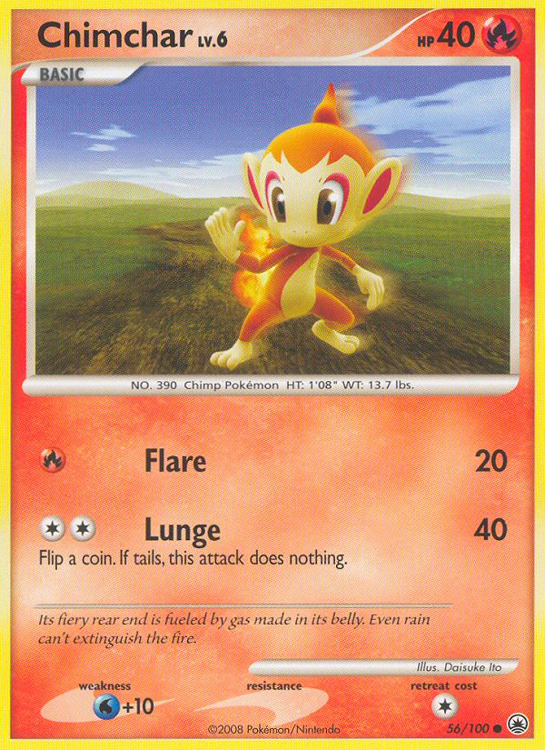 Chimchar (56/100) [Diamond & Pearl: Majestic Dawn] | Shuffle n Cut Hobbies & Games