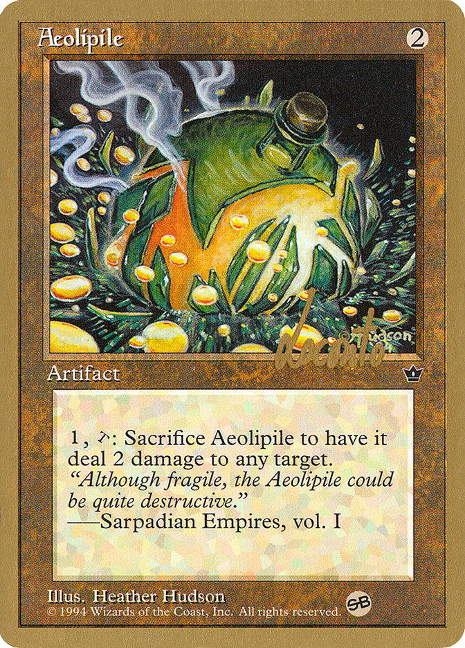 Aeolipile (Michael Loconto) (SB) [Pro Tour Collector Set] | Shuffle n Cut Hobbies & Games