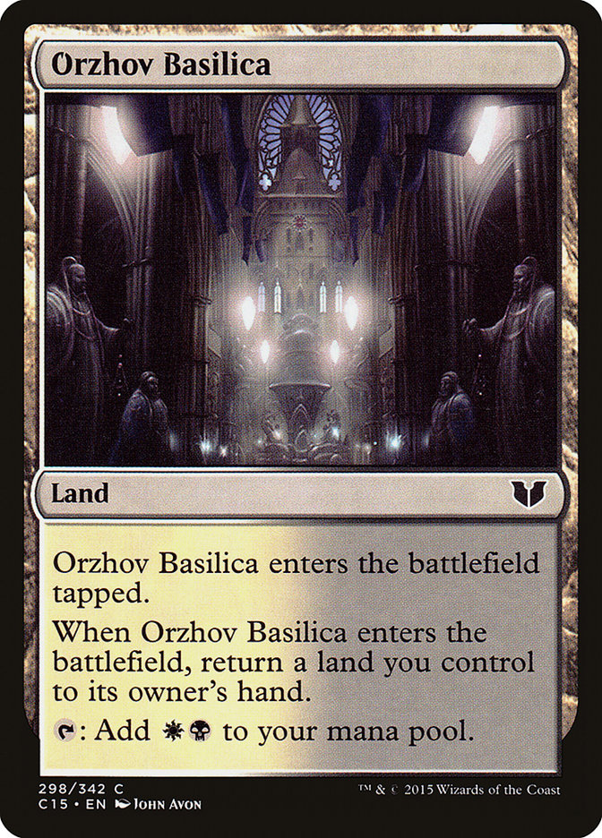 Orzhov Basilica [Commander 2015] | Shuffle n Cut Hobbies & Games