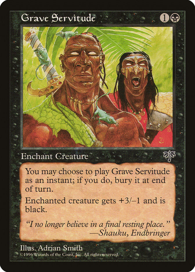 Grave Servitude [Mirage] | Shuffle n Cut Hobbies & Games