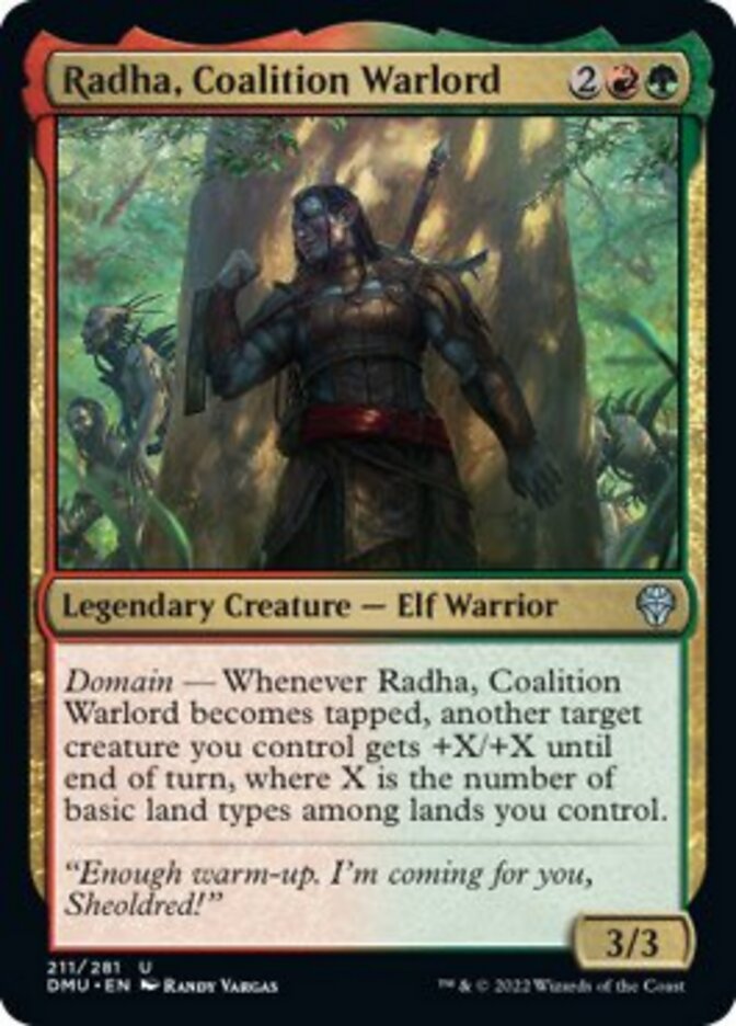 Radha, Coalition Warlord [Dominaria United] | Shuffle n Cut Hobbies & Games