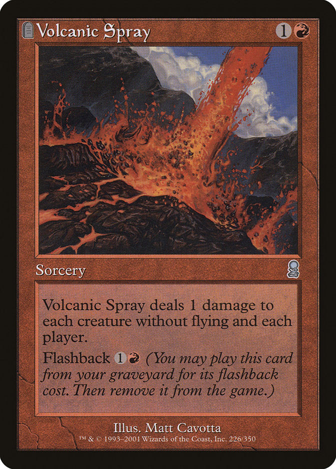 Volcanic Spray [Odyssey] | Shuffle n Cut Hobbies & Games