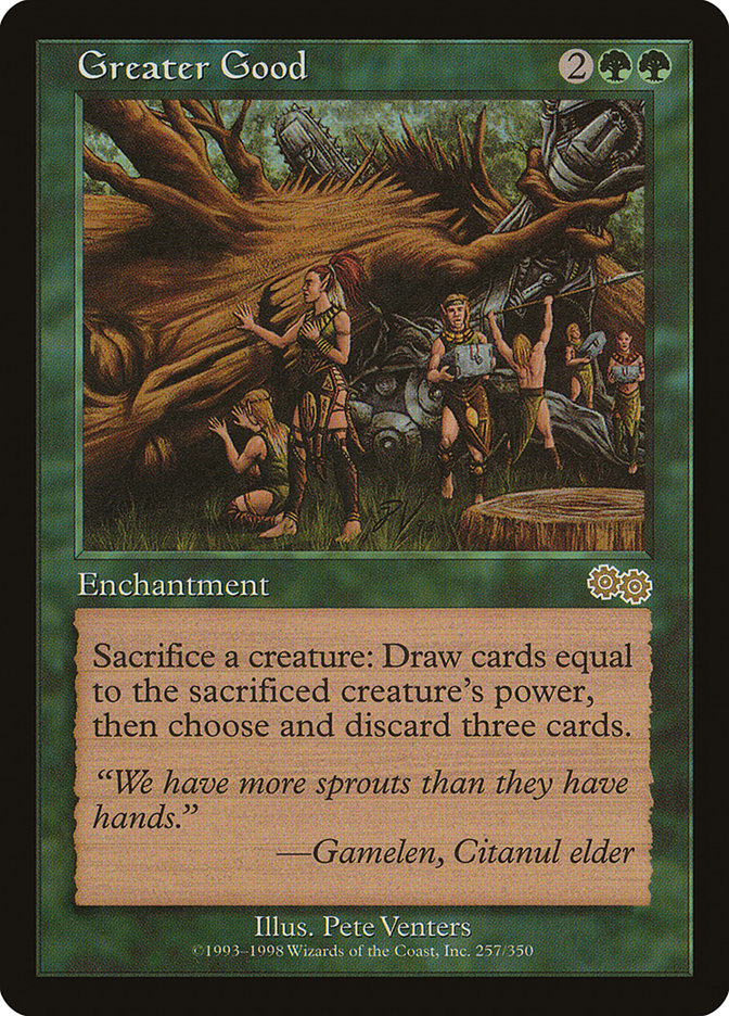 Greater Good [Urza's Saga] | Shuffle n Cut Hobbies & Games