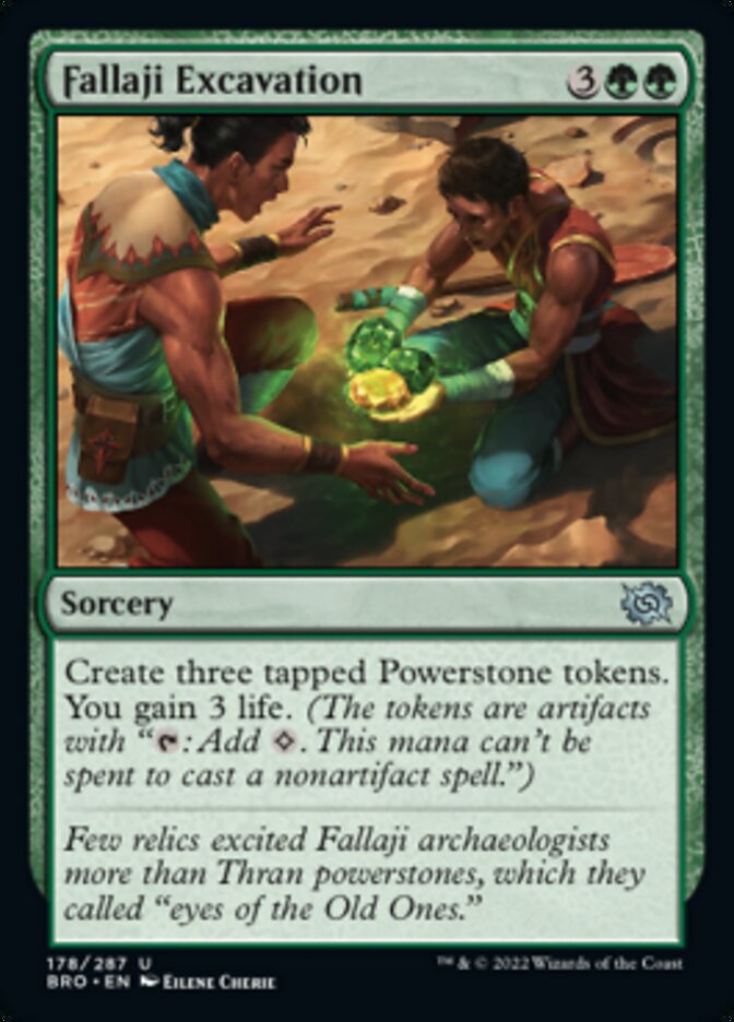 Fallaji Excavation [The Brothers' War] | Shuffle n Cut Hobbies & Games