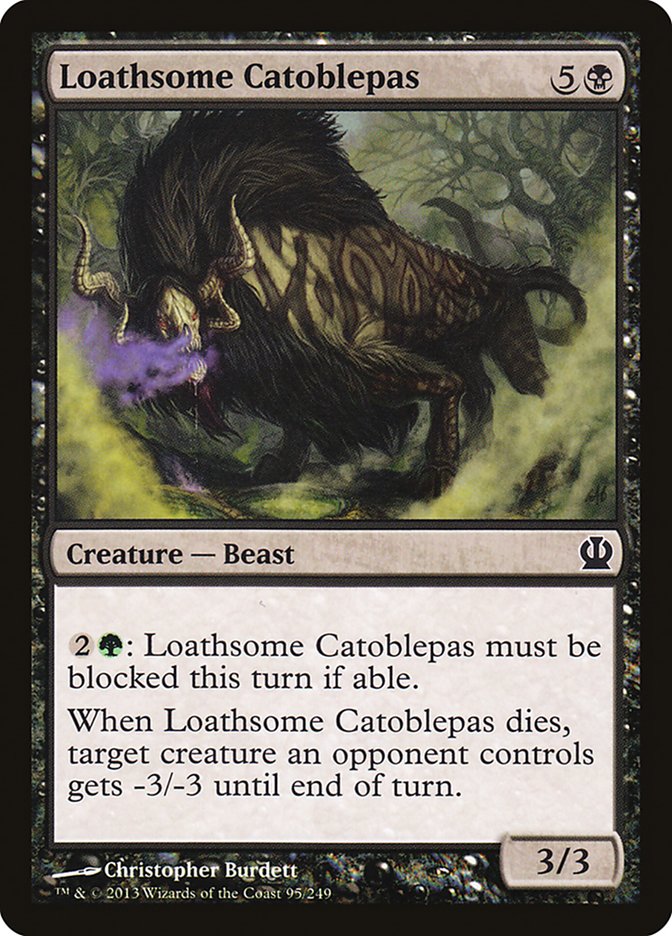 Loathsome Catoblepas [Theros] | Shuffle n Cut Hobbies & Games