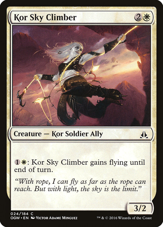 Kor Sky Climber [Oath of the Gatewatch] | Shuffle n Cut Hobbies & Games