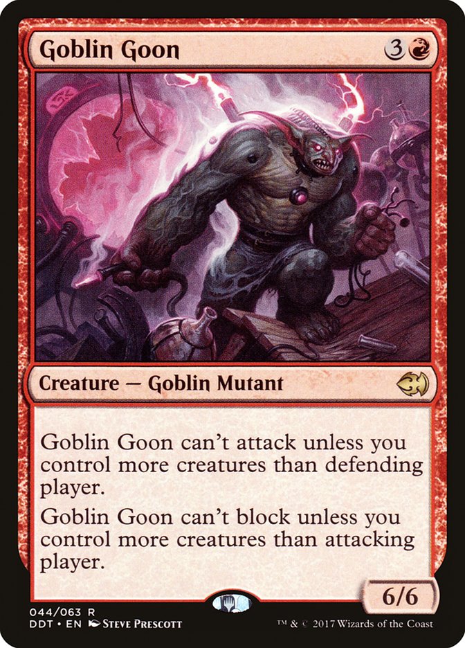 Goblin Goon [Duel Decks: Merfolk vs. Goblins] | Shuffle n Cut Hobbies & Games