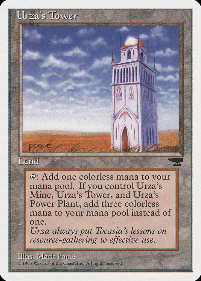 Urza's Tower (Plains) [Chronicles] | Shuffle n Cut Hobbies & Games