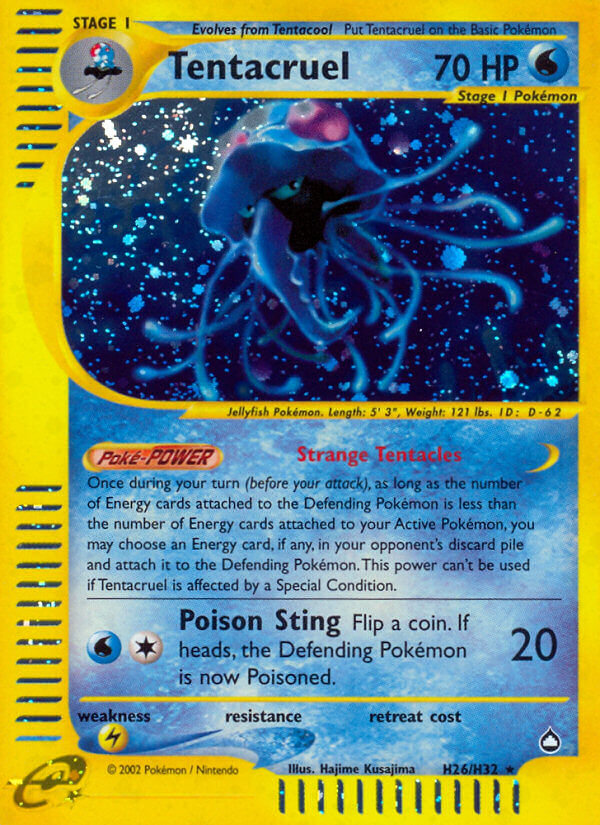 Tentacruel (H26/H32) [Aquapolis] | Shuffle n Cut Hobbies & Games