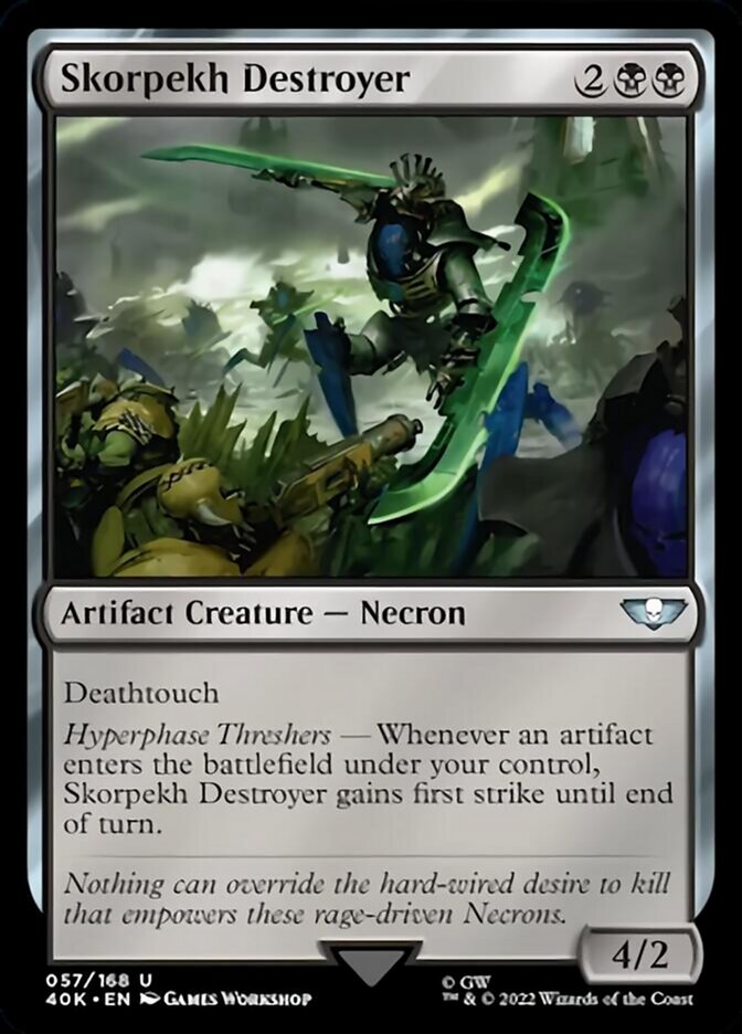 Skorpekh Destroyer (Surge Foil) [Warhammer 40,000] | Shuffle n Cut Hobbies & Games