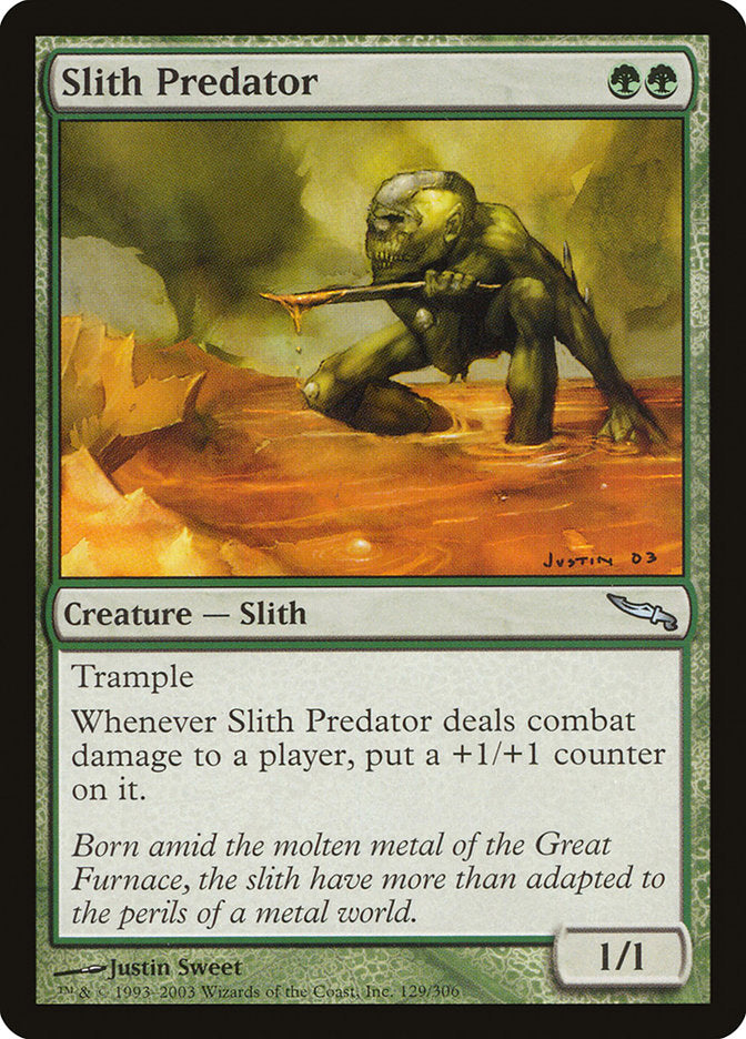 Slith Predator [Mirrodin] | Shuffle n Cut Hobbies & Games