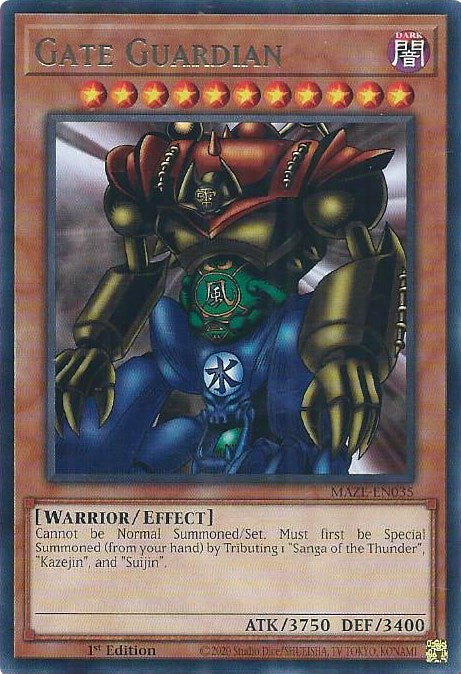 Gate Guardian [MAZE-EN035] Rare | Shuffle n Cut Hobbies & Games
