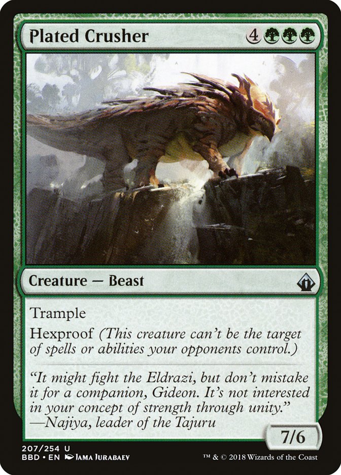 Plated Crusher [Battlebond] | Shuffle n Cut Hobbies & Games