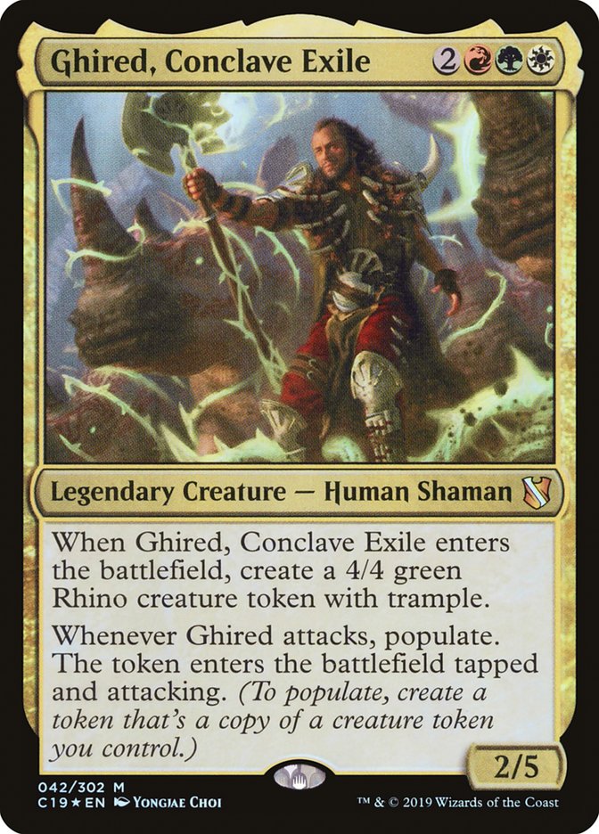 Ghired, Conclave Exile [Commander 2019] | Shuffle n Cut Hobbies & Games