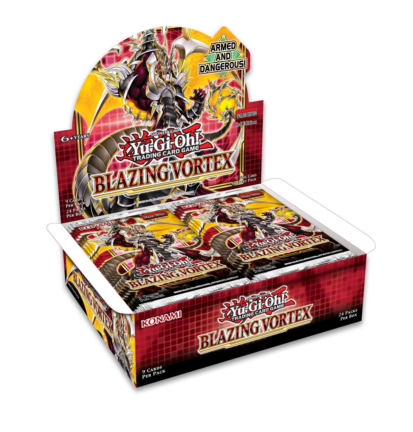 Booster Box: Blazing Vortex (1st edition) | Shuffle n Cut Hobbies & Games