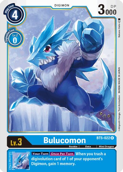 BT5-022: Bulucomon | Shuffle n Cut Hobbies & Games