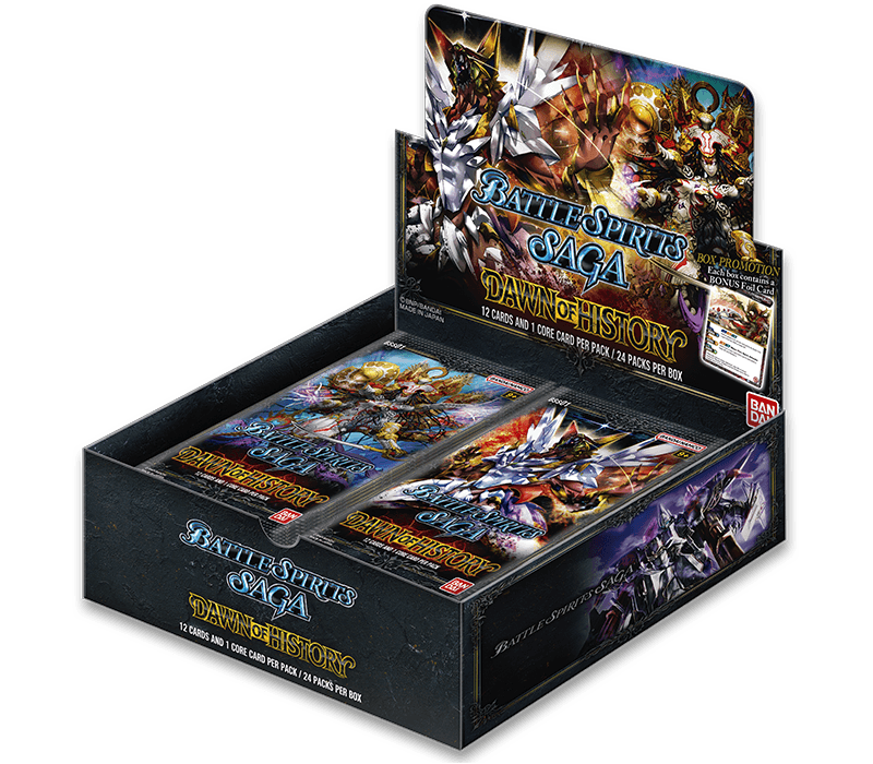 Battle Spirits Saga Card Game Set 01 Dawn of History Booster Display (BSS01) | Shuffle n Cut Hobbies & Games